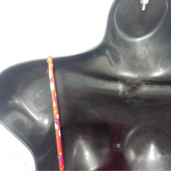 Express Red Ruffled Tiered Sundress - Picture 8 of 9